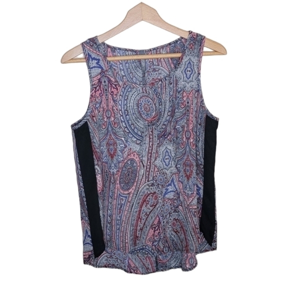 Evereve Allison Joy | Paisley Print Tank Blouse - Picture 1 of 7
